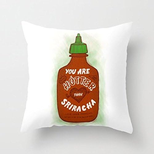 Autumn Coming Sriracha Valentine Throw Pillow By Leah Doguetfor Your Home
