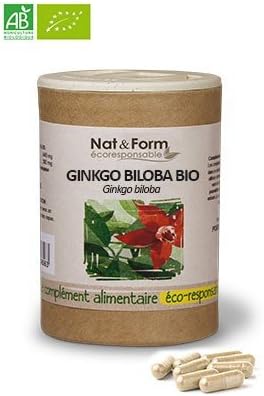 Atlantic Nature - Nat &amp; Form organic ginkgo biloba leaf - 240989983AC69 - 90 gélules