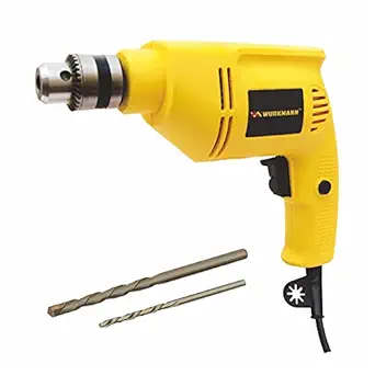 Tomahawk 10D 400W 10mm Reversible Drill with 2 Drill Bits And Variable Speed (3.93 Inches) - 3 Pack