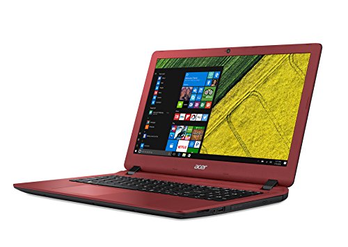Acer Aspire ES 15 ES1-572 15 6-Inch Notebook -  Red   Intel Core i3-6006U  4 GB RAM  1000 GB HDD  Windows 10 