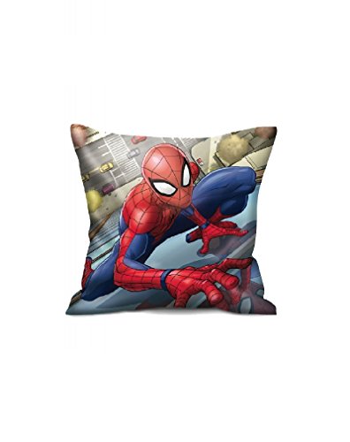 Cojín cuadrado 35 cm Spiderman, amarillo, talla única