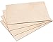Produktbild matches21 Sperrholzplatten DIN A4 aus Birkenholz für Laubsägearbeiten 4 Stk. Unbedruckt je ca. 21 x 29,7 cm