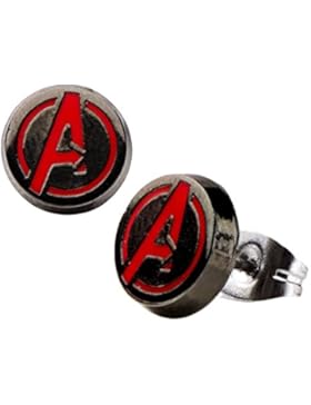 Offizielle Avengers Logo Round Ohrstecker - Age of Ultron