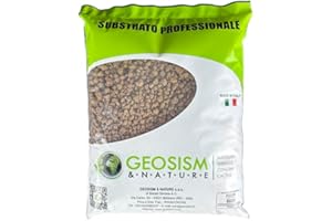 GEOSISM & NATURE Akadama qualité dure 2/5 mm (1 kg - c.ca 1,5 lt), pour bonsaï