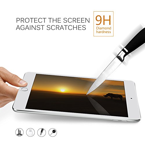 ELTD iPad Pro 10.5 Displayschutz, 9H Hardness aus, Klar Anti-Kratz, Glas Folie Schutzfolie Glas Panzerfolie Displayschutzfolie Für Apple iPad Pro 10.5, (1 Packungen x) - 3