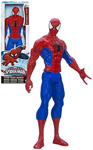 DG 12 Inch Red Spiderman Action Figure Titan Hero Serise Collectable
