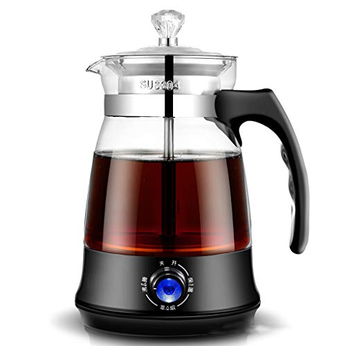 bouilloire lectrique en Verre  Haute teneur en Borosilicate Thire DE 1,0 Litre Contrle Strix arrt Rapide de la Bouilloire et Protection Contre la surchauffe