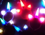 LED Blinkhaarreifen Einhorn Stern Unicorn Krone Haar Reif blinky Haarreif PINK Lila BLAU in versch. Farben pink, gold, silber, rot, blau, weiss 3 Blinkprogramme inklusive 3x AG13 Batterien und An Aus Schalter Damit fallen Sie immer und überall auf. Die Leucht Haarreifen sind auch ideal für den Halloween, Fasching bzw. Karneval als Karnevalskostüm, für Disko, Partys, etc. Die Blink Haarreifen sind auch ideal für Kinderfeste, Silvester, Geburtstagsparty, Junggesellenabschiede, etc.