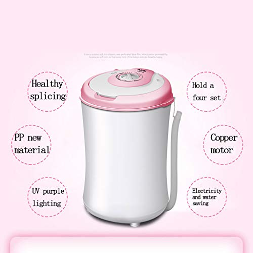 Mini Waschmaschine Haushalts-Halbautomatische Kleine Tragbare Einzelne Wanne-Waschmaschine Mit Drehtrockner-Wasch- Und Dehydratations-Integration WaschkapazitäT 3.2KG / 7.0Lbs
