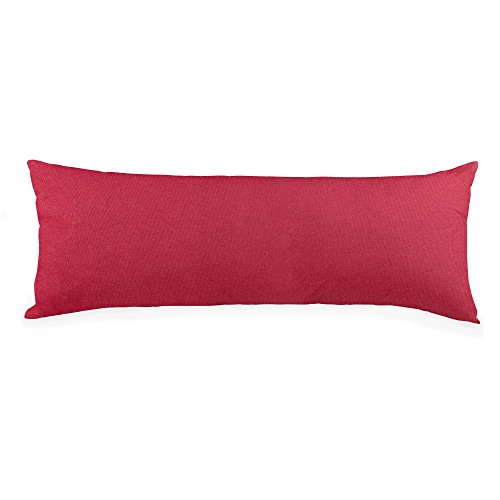 Seitenschläferkissen Stillkissen Bezug 40 x 145 cm Mikrofaser Doppelpack BeBasic bordeaux - 4