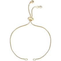 Connecteurs Cabochon Plaqué Or 18K - 48 Pièces En 6 Tailles - Pour Fabrication Bijoux DIY - Avec Boucles