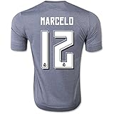 <h2>2016 UEFA Champions League Real Madrid CF 12 Marcel Away Fu&szlig;ball Soccer Jersey in Grau</h2>