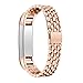 Produktbild Armband Für Fitbit Alta HR, Zolimx Edelstahl Uhrenarmband Smart Watch (Rose Gold)