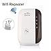 Produktbild WiFi Repeater 300Mbps, WLAN-Range-Extender, Wireless-Netzwerk-Verstärker 2.4GHz-Netzwerkadapter, WLAN-Router-Extender, Wi-Fi-Booster mit integrierten Dual-Antennen (Weiß)