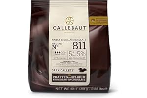 Callebaut 54% dark chocolate chips (callets) 400g