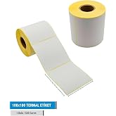 100X100 MM TERMAL BARKOD ETİKETİ 500 ADET