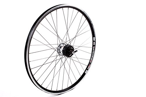 28" Zoll Laufrad Hinterrad Nabenschaltung Shimano Nexus 7 Gang schwarz