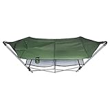 KInlo® 250*90cm paño de Oxford hamaca viene con la almohadilla(Azul)
