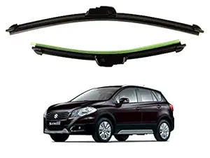 Selifaur - High Performance Replacement (D 24 x P 16 Inch) Set of 2Pcs Wiper Blade for S Cross