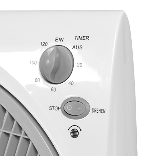 Tecvance Box – Ventilator / Windemaschine mit 4-Stufen und Timer, GS-geprüft - 2