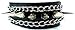 Produktbild Armband Herren Damen Nieten Armbaender schwarz Edelstahl Killer Nieten und Kette Bracelet BLACK Chain Killer Planks 3656