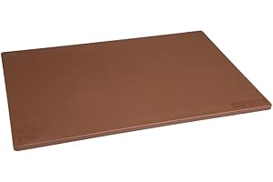Hygiplas Planche à découper standard basse densité, préparation de légumes, taille standard : 12 (H) x 450 (L) x 300 (L) mm, J256