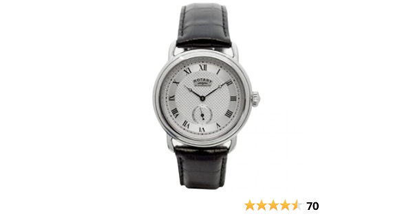 Rotary Orologio Analogico Quarzo Uomo con Cinturino in Pelle GS02424/21 :  Rotary: Amazon.it: Orologi