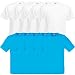 Produktbild Fruit of the Loom Original Valueweight T Rundhals T-Shirt F140 10er Pack 2/2, Größe:3XL;Farbe:5x white 5x azure blue