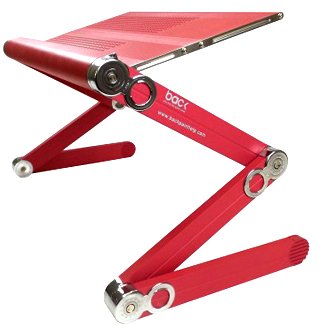 Rückenhaltung stand | Einstellbare tragbare Falten Notebook oder Laptop-Tisch | Ergonomischer Büroablageständer