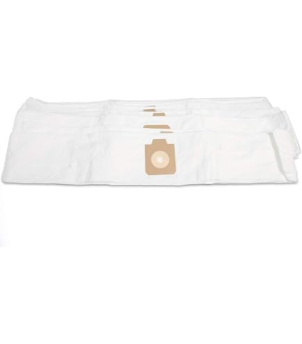 5 Sacchetti Per Aspirapolvere In Carta Compatibili Con Nilfisk GD 930, GD930, Panther, GD 930 G Panther, GD 930 S 2 Cubic - 4