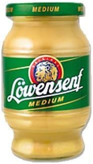 Lowensenf Medium Mustard, 8.45 oz (250g) Jar by Lowensenf