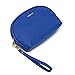 Arvok Cosmetic Pouch Makeup Beauty Case Purse Toiletry Bag PU Leather Portable Handy Travel Accessory Storage Organizer for Women Skincare, Royal blue