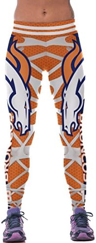 Women' s 3D Printed Workout Denver Broncos Leggings Trousers