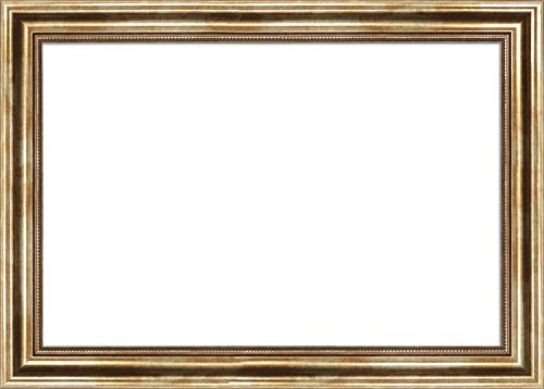 WandStyle H550-030 Wandspiegel Spiegel Barock Modern Antik Massivholz Gold (70 x 100 cm) - 3