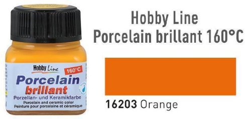 Hobby Line Porzellanmalfarbe, 20ml, Orange