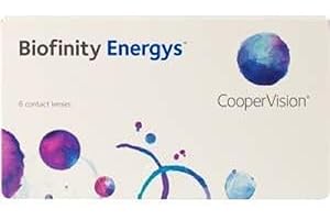 Cooper Vision Biofinity Energys, Monatslinsen weich, 6 Stück / BC 8.6 mm / DIA 14.0 mm / -3.25 Dioptrien