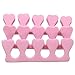 40pcs Nail Art Sponge Foam Soft Finger Toe Separator Separate Pedicure Manicur Tool