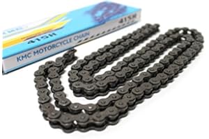 STREETPARTS24 Mofa Moped Glieder Kette 415 x 122 mit Kettenschloss – Passend für Hercules, Kreidler, Puch uvm. – Neue 415H Kette, kürzbar für viele Modelle