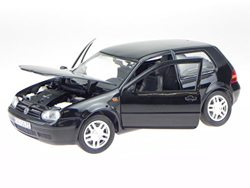 Preisvergleich Produktbild VW Golf 4 2-Türer schwarz Modellauto Revell 1:18