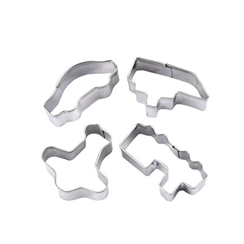 Cookie Keks Gebäck DIY Fahrzeug Design Multi Größe Formenbau Schneider Set 4in1