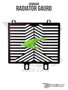 RACE COPZ Premium Metal Radiator Guard Grill Protector For BAJAJ DOMINAR 400 & 250 (Black)