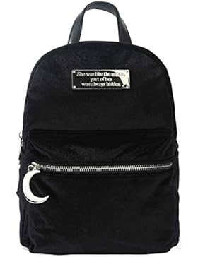 Killstar Rucksack STARLIGHT VELVET BACKPACK schwarz