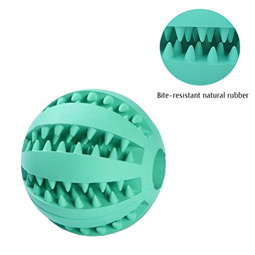 Pet-Dog-Toy-Ball-Nature-Rubber-Bouncy-Toy-Ball-for-Dogs-Dog-Food-Treat-Feeder-Tooth-Cleaning-Ball-for-Pet-Training-Playing-Chewing-Bite-Resistant-Pet-Exercise-Game-Ball