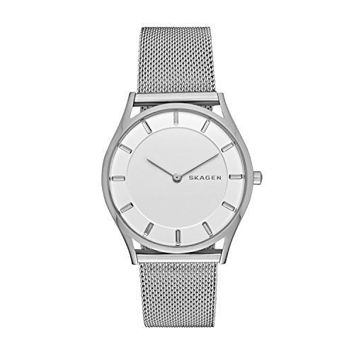 Skagen Orologio Analogico Donna con Cinturino in Placcato in Acciaio Inox SKW2342