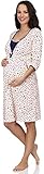 Be Mammy Maternity Night Dress Tulpe-3/4