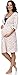 Be Mammy Maternity Night Dress T5LP2-3/4