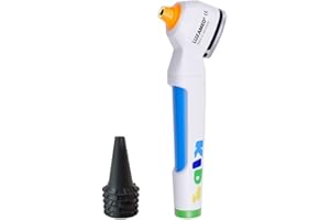 Luxamed LuxaScope Auris 2.5 V KIDS LED Otoskop Taschenformat wartungsfrei 3-fach-Vergrößerung inkl. Zubehör