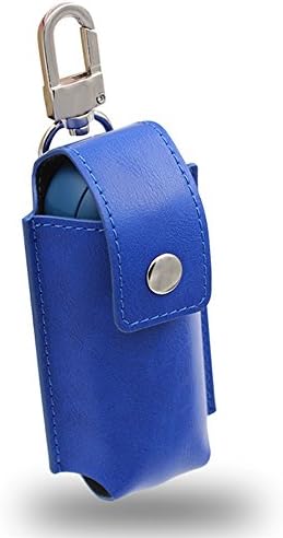 Garyesh Portable PU Leather Case Protective Cover Bag Pouch for Samsung Gear IconX (Blue)