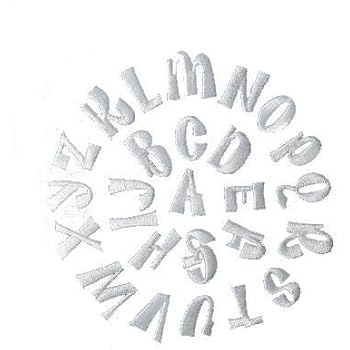 ALPHABET Lettre AB iron-on Strass T-Shirt Transfert