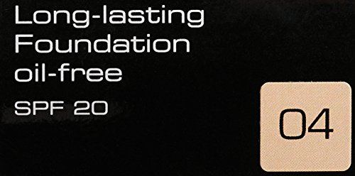 Artdeco Make-Up femme/woman, Long-Lasting Foundation Oil-Free SPF20 Nummer 4 Light Beige, 1er Pack (1 x 30 ml) - 6